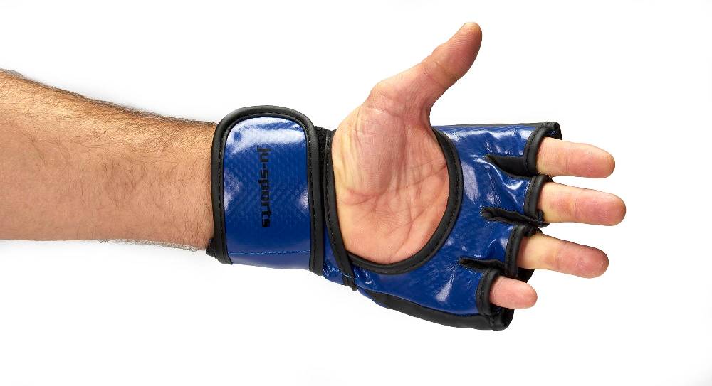 Ju Sports MMA Wettkampf-Handschuh Competition Pro Carbon blue Große Rabatte