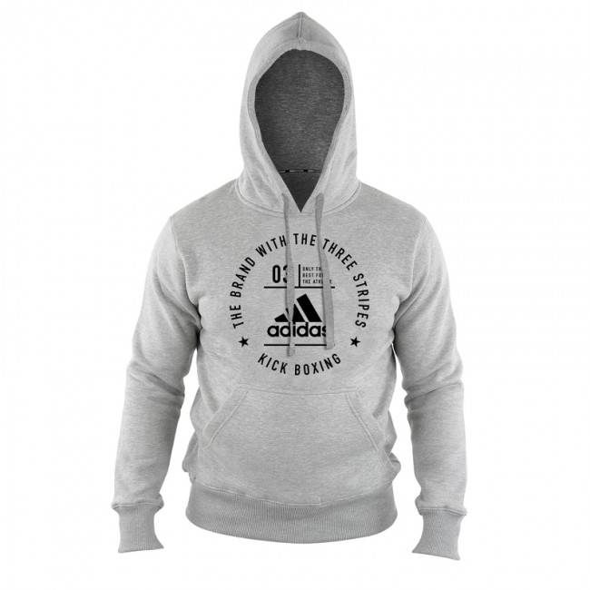 Ju Sports adidas Community Line Hoody Kickboxing grey/black, adiCL02KB Vierteljährliche Förderung