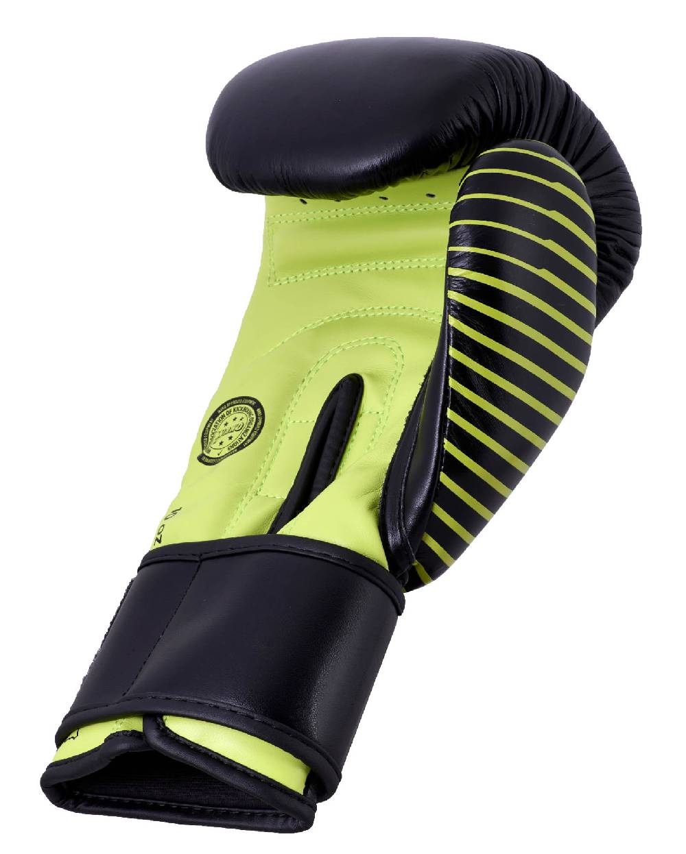 Ju Sports adidas Kickboxing Wettkampfhandschuh black/neon green, adiKBWKF200 zollfrei
