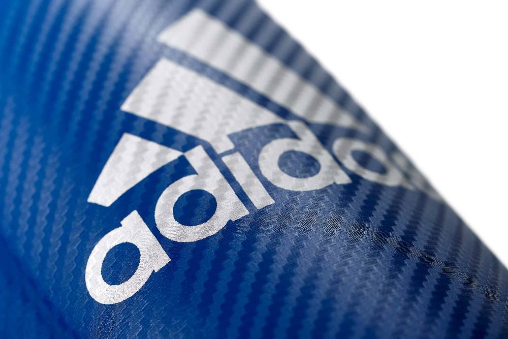 Ju Sports adidas Pro Kickboxing Schienbein-Spannschutz blue/silver, adiKBSI300 Blitzverkäufe