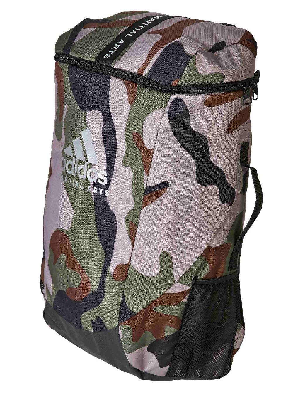 Ju Sports adidas Sport Rucksack "Martial Arts" camo green/black, adiACC090MA Sonderangebot der Fabrik