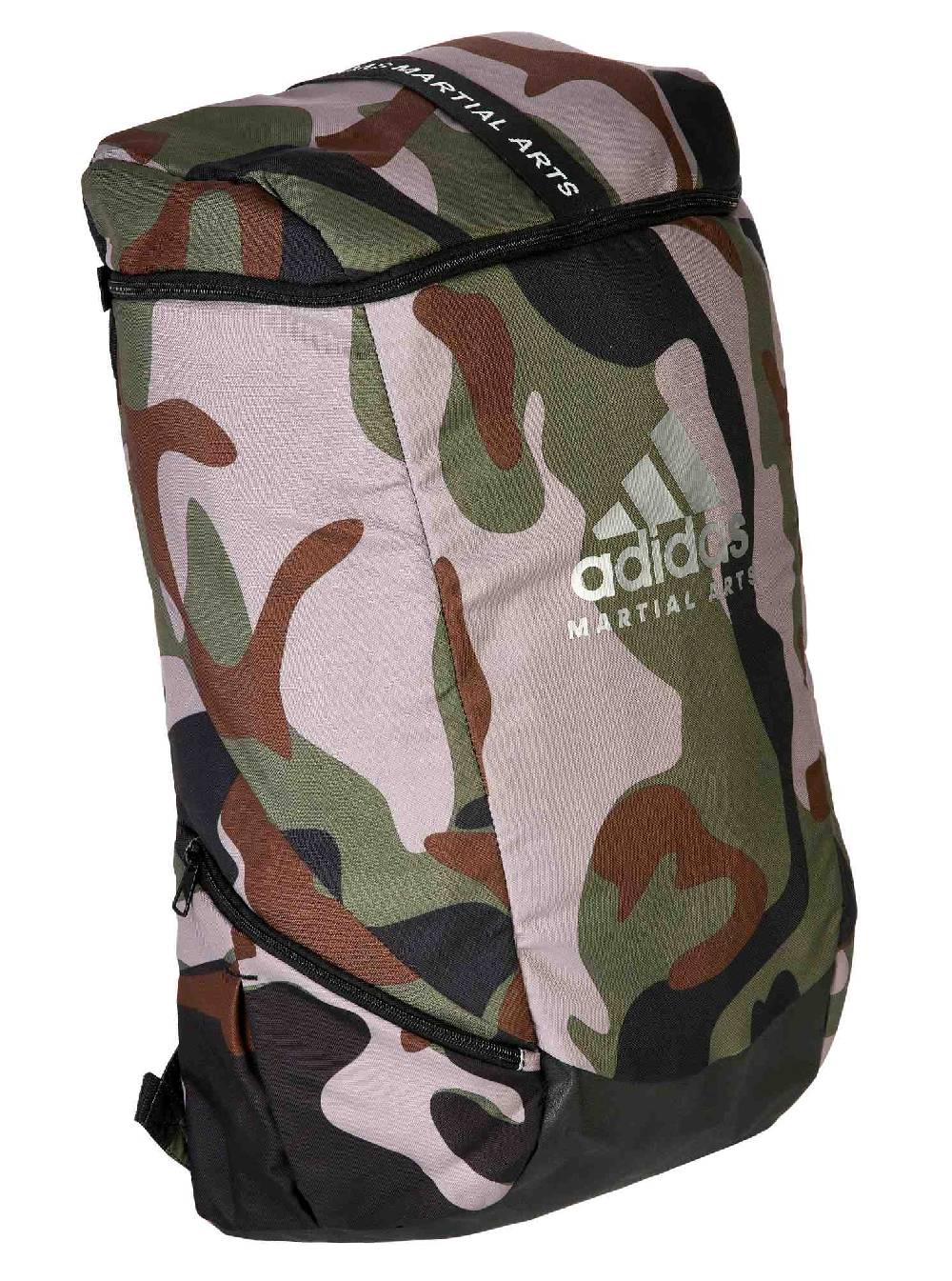 Ju Sports adidas Sport Rucksack "Martial Arts" camo green/black, adiACC090MA Sonderangebot der Fabrik
