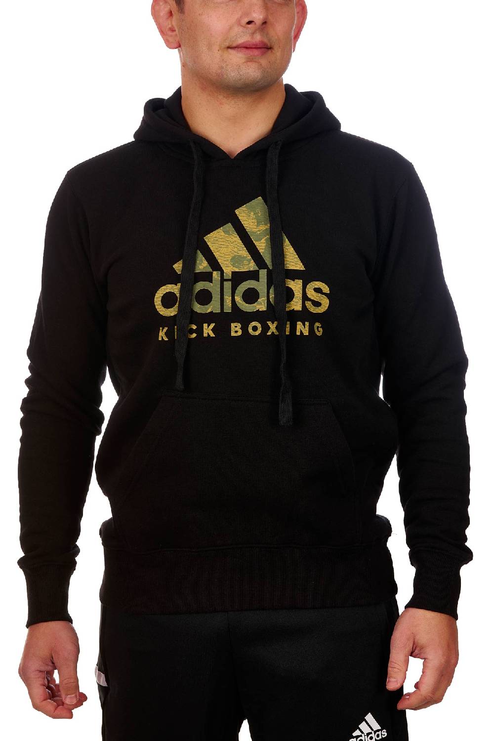 Ju Sports adidas Badge of Sport Hoody Kickboxing schwarz adiCLHD20KB
