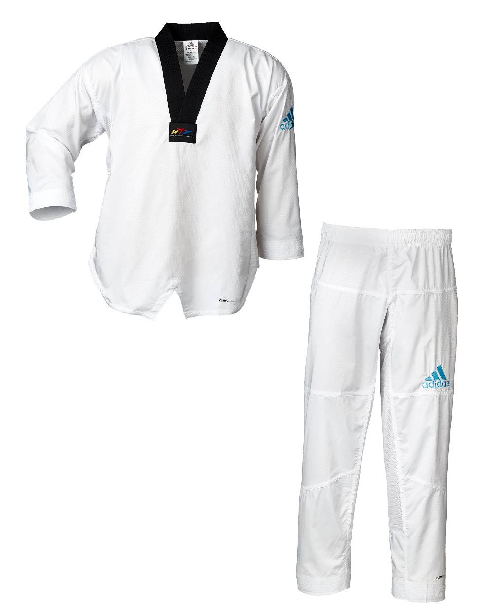 Ju Sports adidas Taekwondoanzug adi contest blaues Logo, ADITC03_CH Auslauf