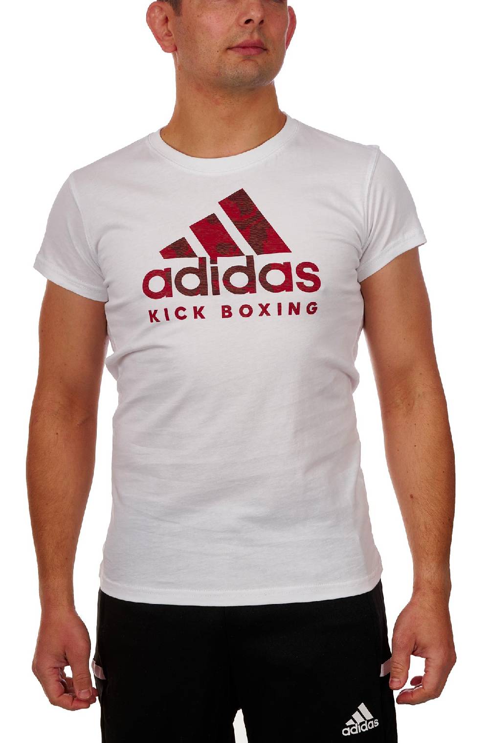Ju Sports adidas Badge of Sport T-Shirt Kickboxing weiß, adiCLTS20KB