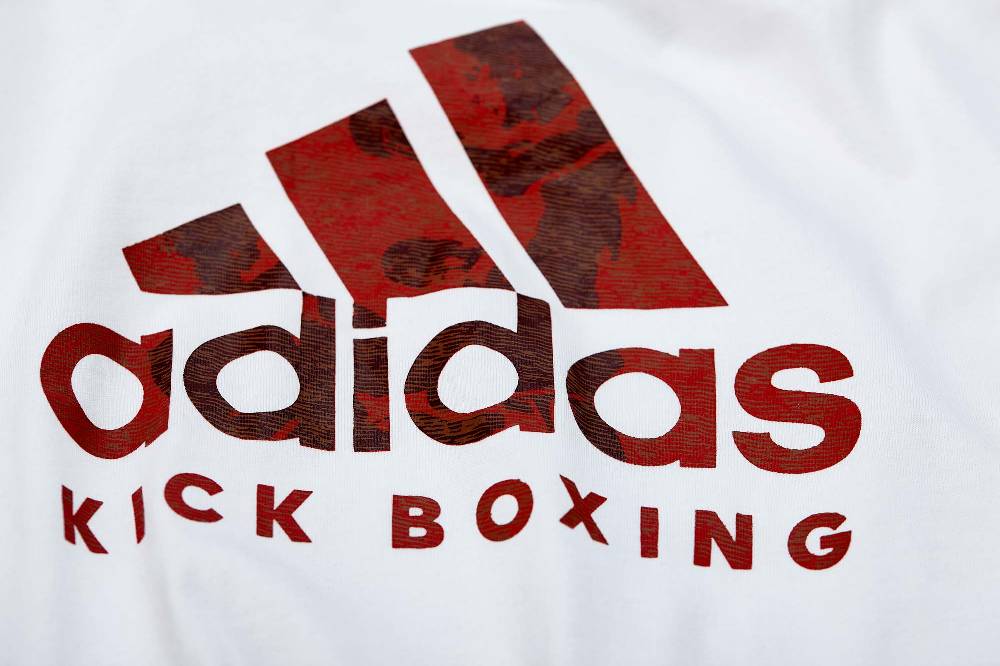 Ju Sports adidas Badge of Sport T-Shirt Kickboxing weiß, adiCLTS20KB Fabrikpreis