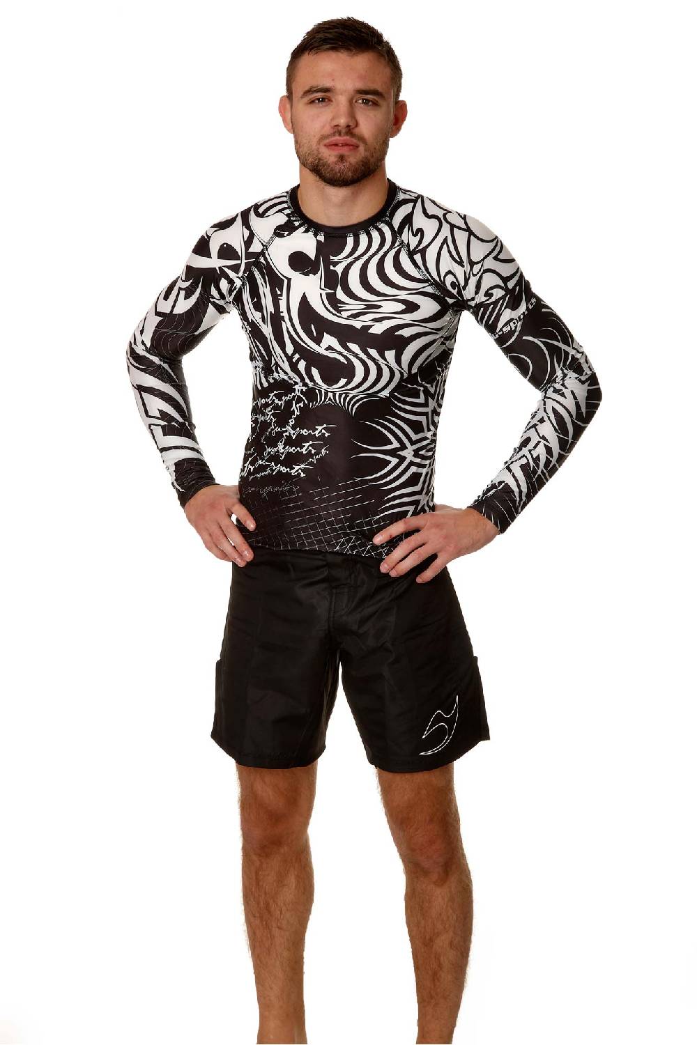 Ju Sports Rashguard Pro C17 Psycho langarm Exklusivangebot