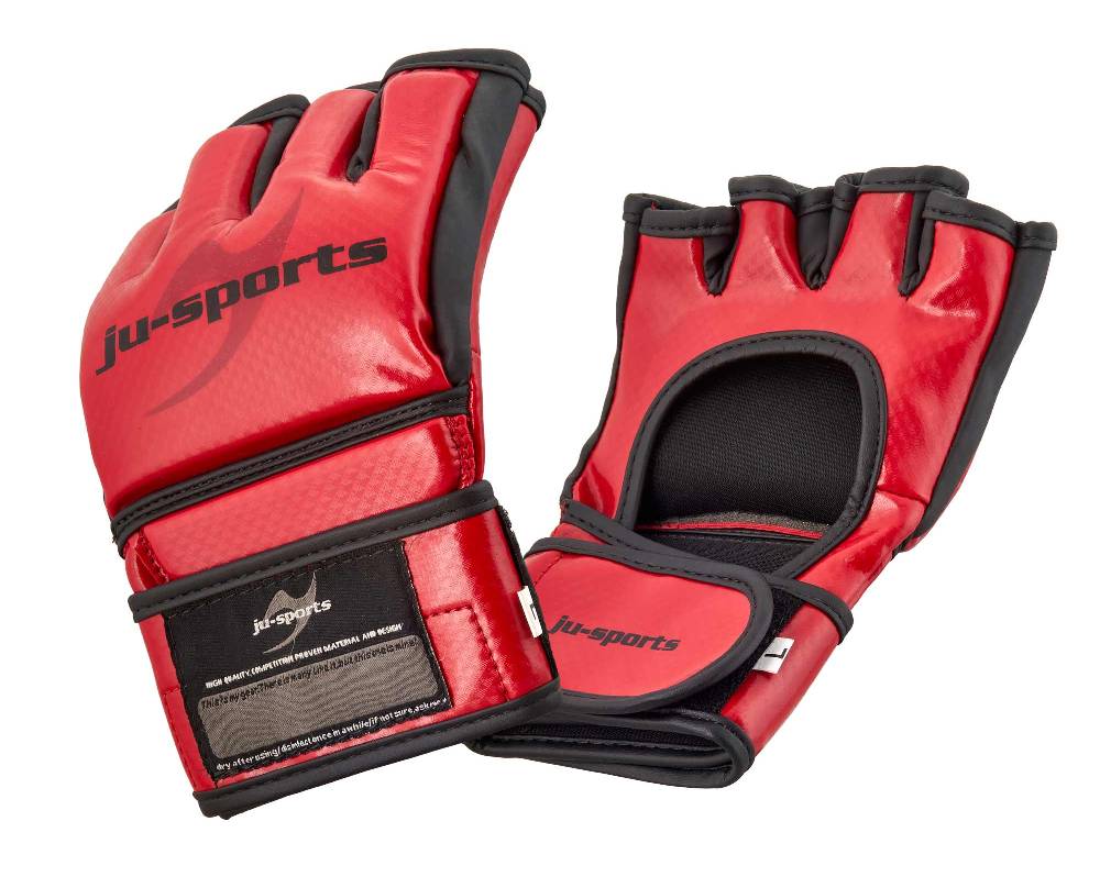 Ju Sports MMA Wettkampf-Handschuh Competition Pro Carbon red Saisonschlussverkauf