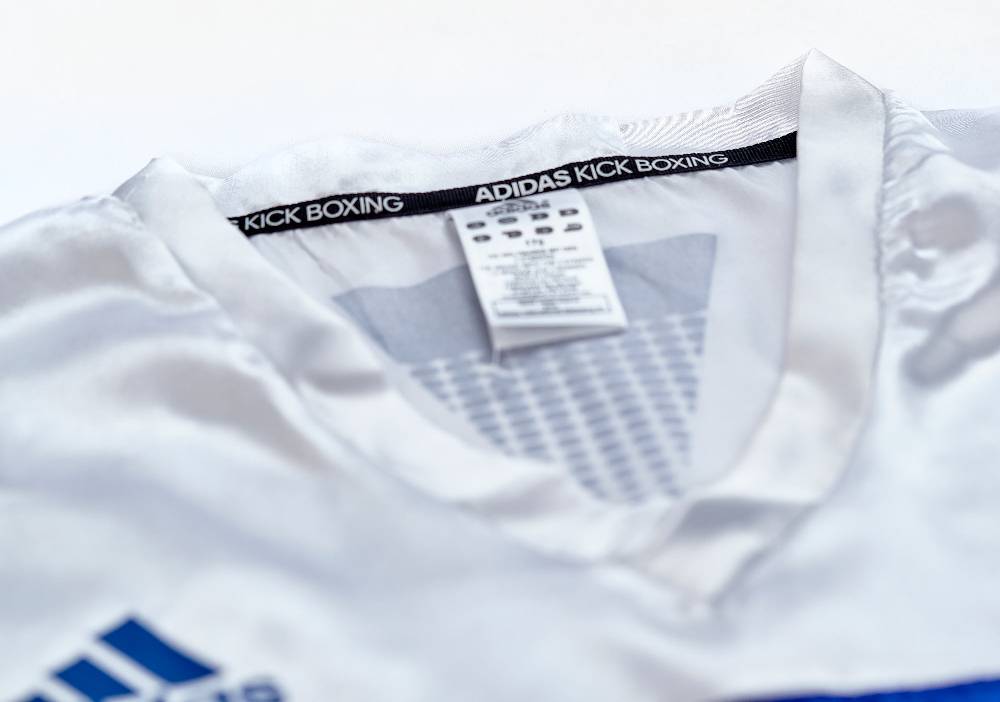 Ju Sports adidas Kickbox-Shirt blau/weiß, adiKBUN100S Black Friday