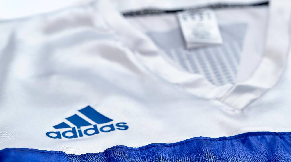 Ju Sports adidas Kickbox-Shirt blau/weiß, adiKBUN100S Black Friday