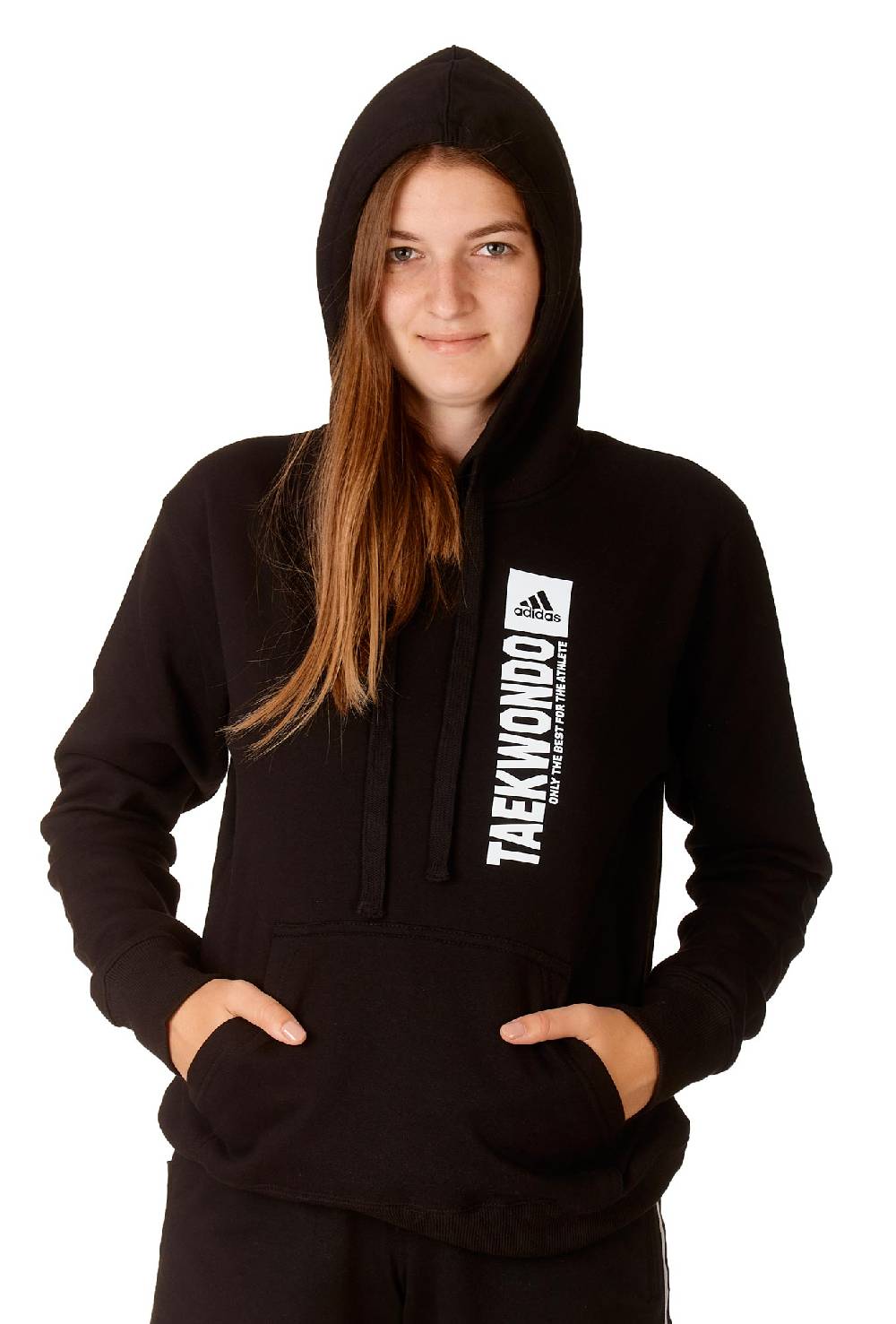 Ju Sports adidas Community 22 Hoody Taekwondo schwarz, adiCLHD21V-T Osterangebot