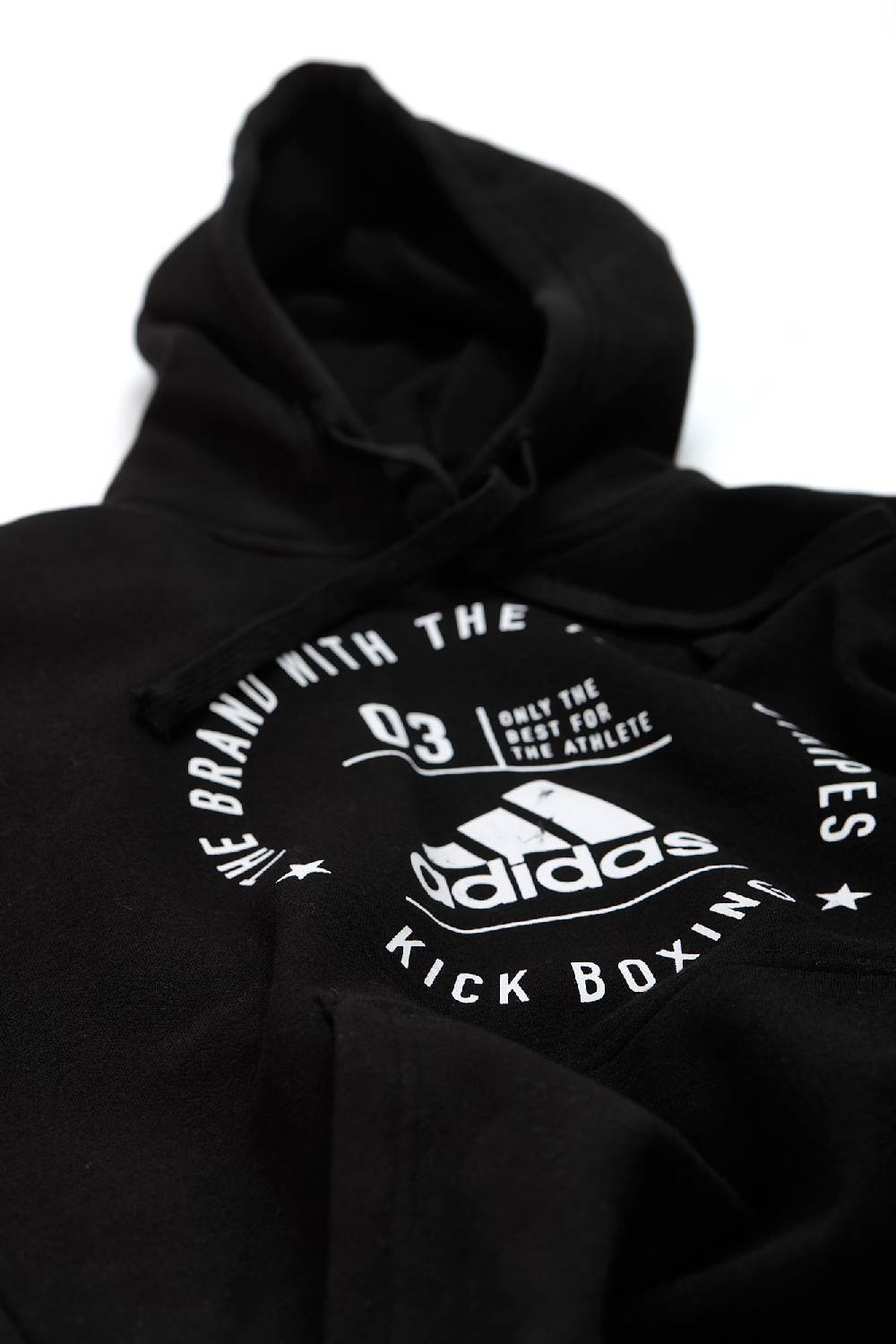 Ju Sports adidas Community Line Hoody Kickboxing black/white adiCL02KB Blitzangebot