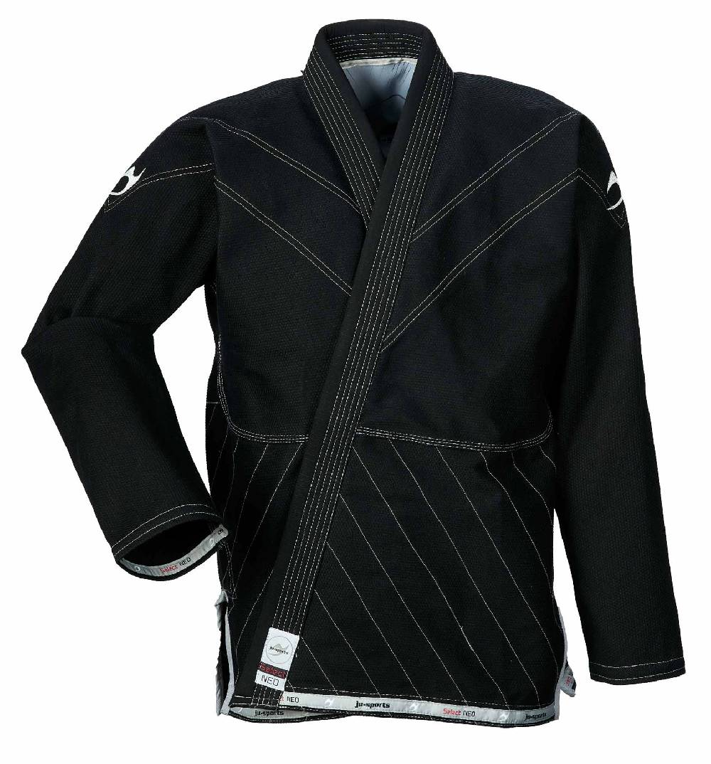 Ju Sports BJJ Jacke Select Neo schwarz Kauf eins, bekomm eins gratis