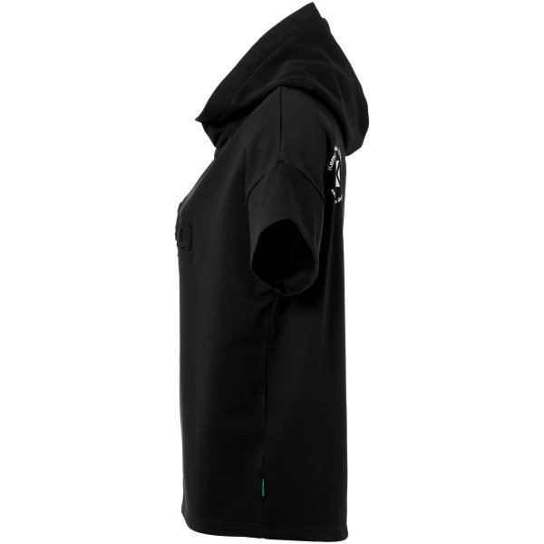 Kempa Hood Shirt Women Black & White Letzter Tag