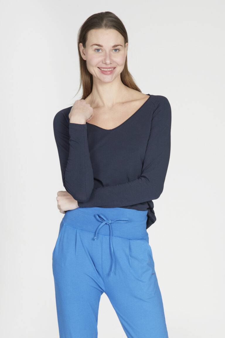 Kismet Yogastyle Perfect Shirt Desna anthracite