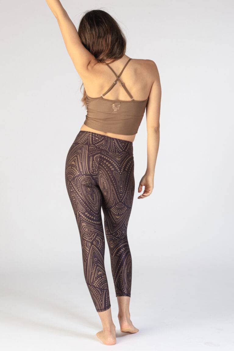 Kismet Yogastyle Lux Leggings cinnamon plum spirit Super Sparpreis