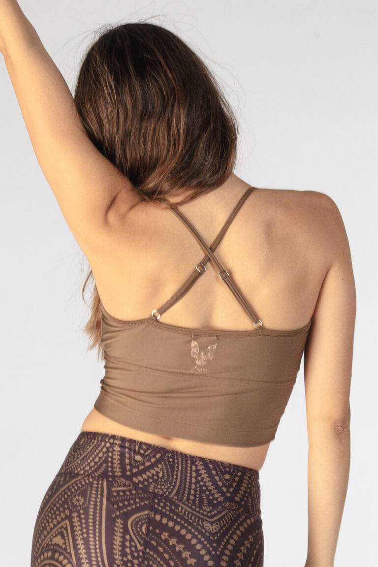 Kismet Yogastyle Pari Crop Top cinnamon