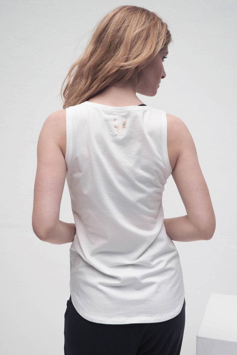 Kismet Yogastyle Ananda Tank white YOGA JETZT KAUFEN