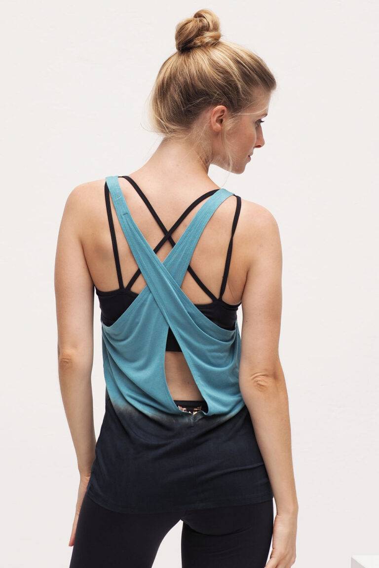 Kismet Yogastyle Aja Tank Batik turquoise