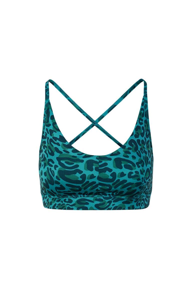 Kismet Yogastyle Yoga Bra Top Amba leo turquoise Riesige Rabatte