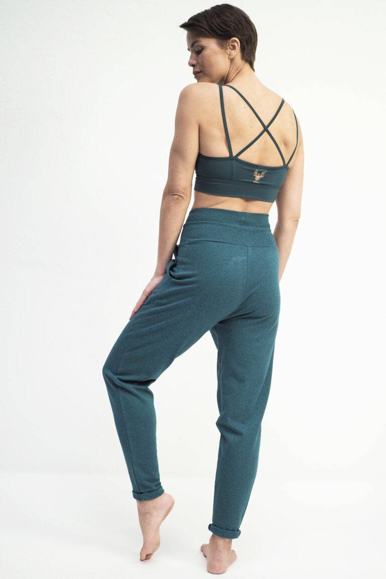 Kismet Yogastyle Balian Pant emerald marl Clearance-Verkauf