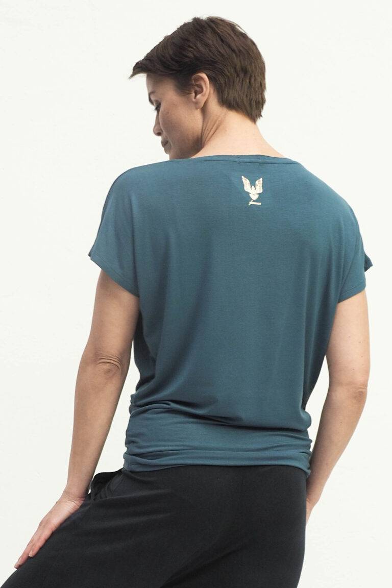 Kismet Yogastyle Manavi Tee emerald Fabrikladen