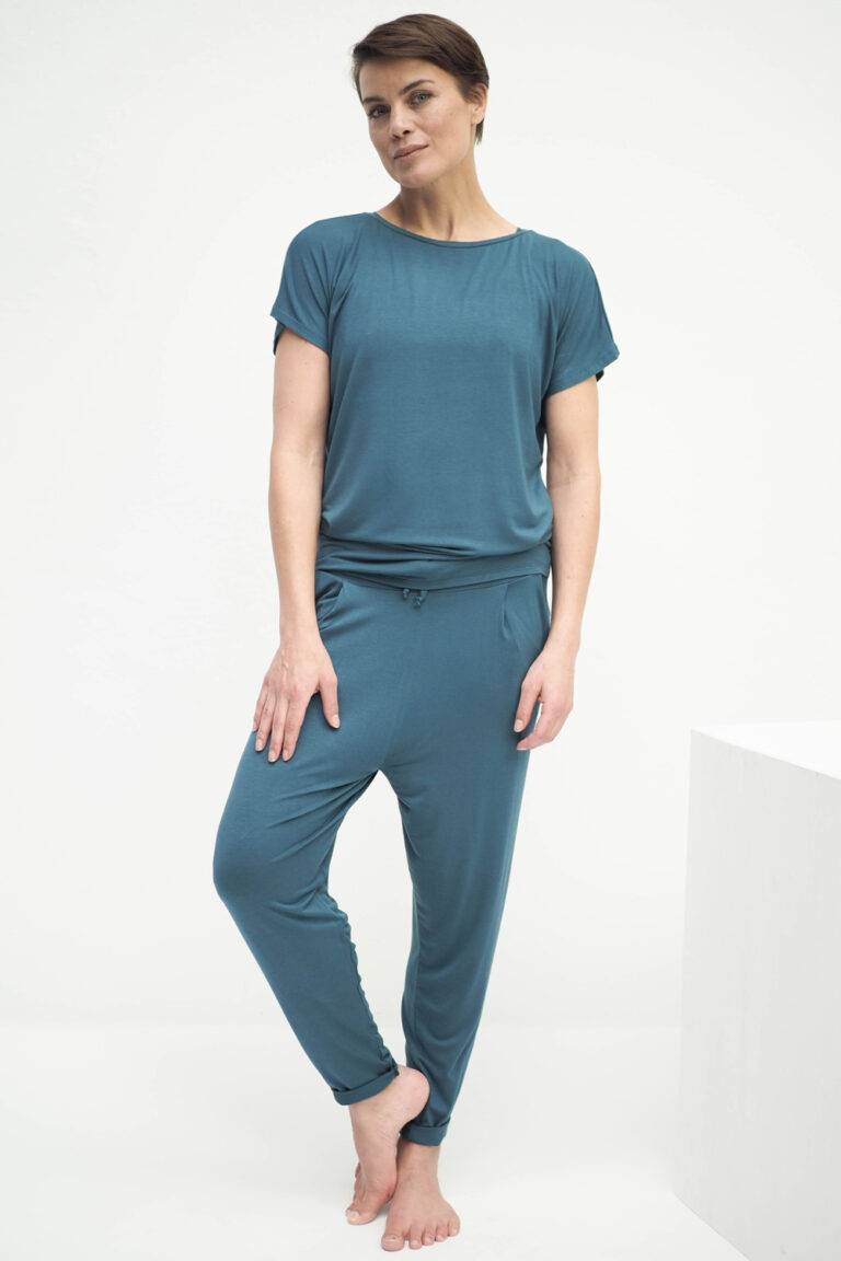 Kismet Yogastyle Manavi Tee emerald Fabrikladen