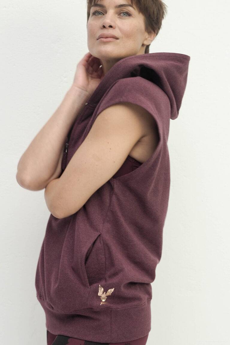 Kismet Yogastyle Hanuman Hoodie ruby marl