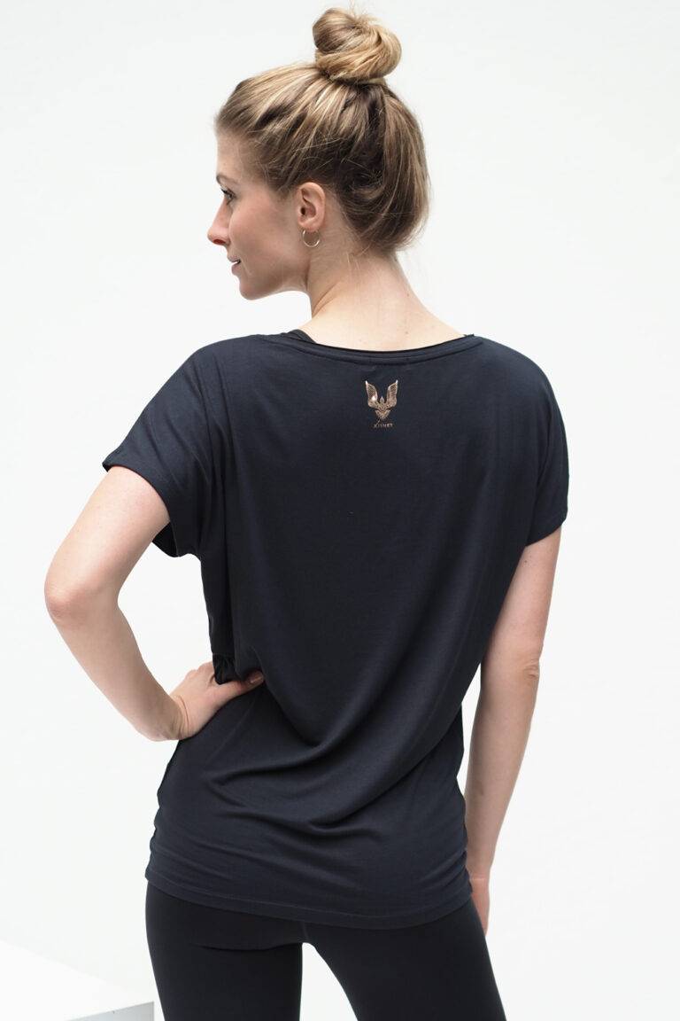 Kismet Yogastyle Yoga Tee Manavi – Anthracite