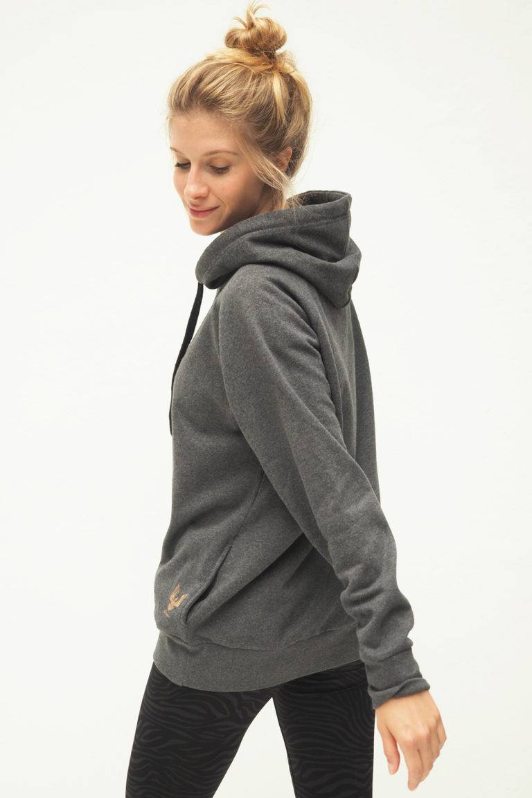 Kismet Yogastyle YOGA Hoodie Rudra – Grey Marl Günstig kaufen