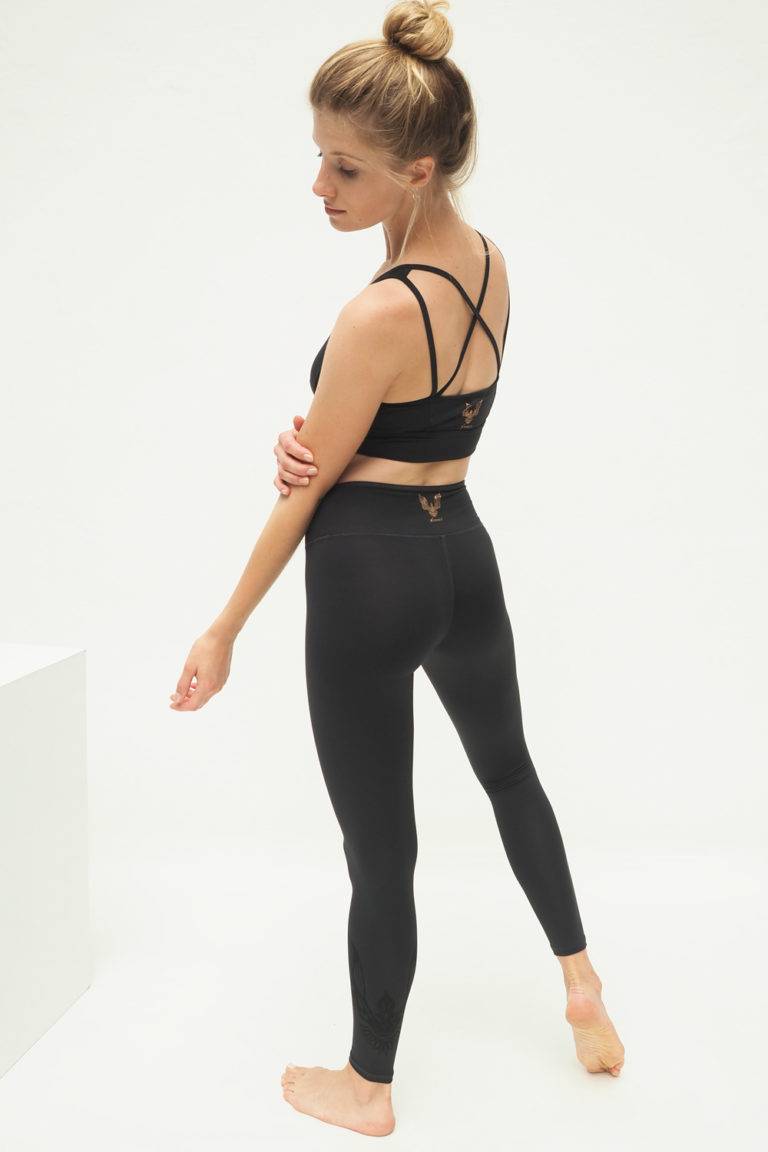 Kismet Yogastyle Yoga Leggings Ganga 7/8 – Warrior Anthracite