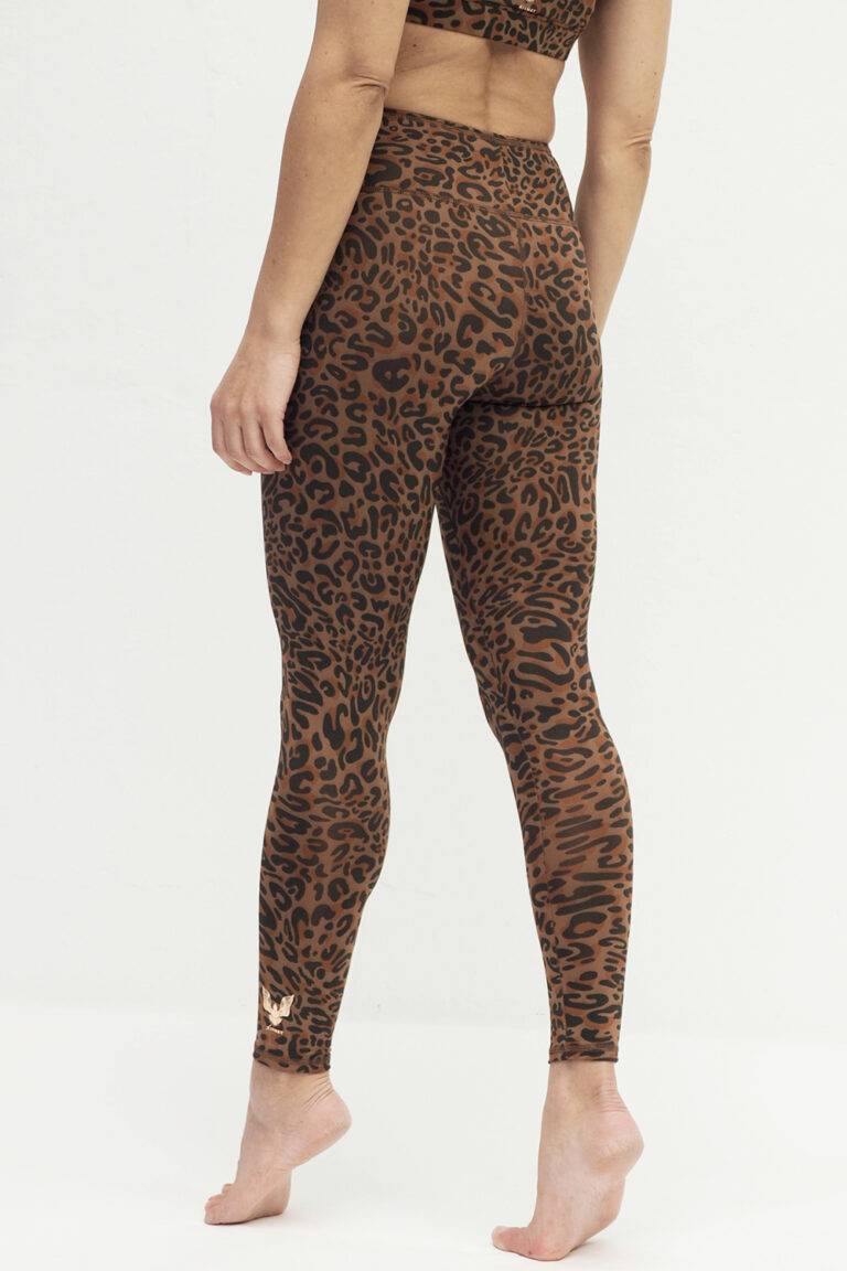 Kismet Yogastyle Ganga Leggings 7/8 leo brown