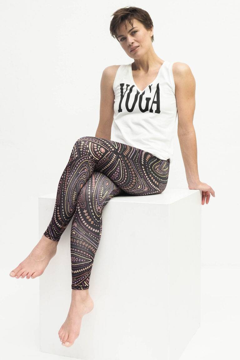 Kismet Yogastyle Ganga Leggings 7/8 mandalay red Cyber Monday