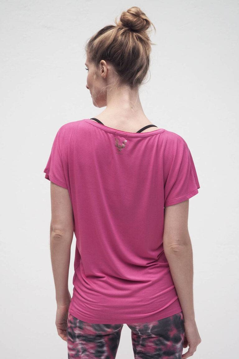 Kismet Yogastyle Manavi Tee orchid