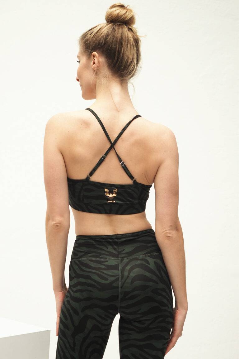 Kismet Yogastyle Yoga Bra Top Amba – Camou Jade