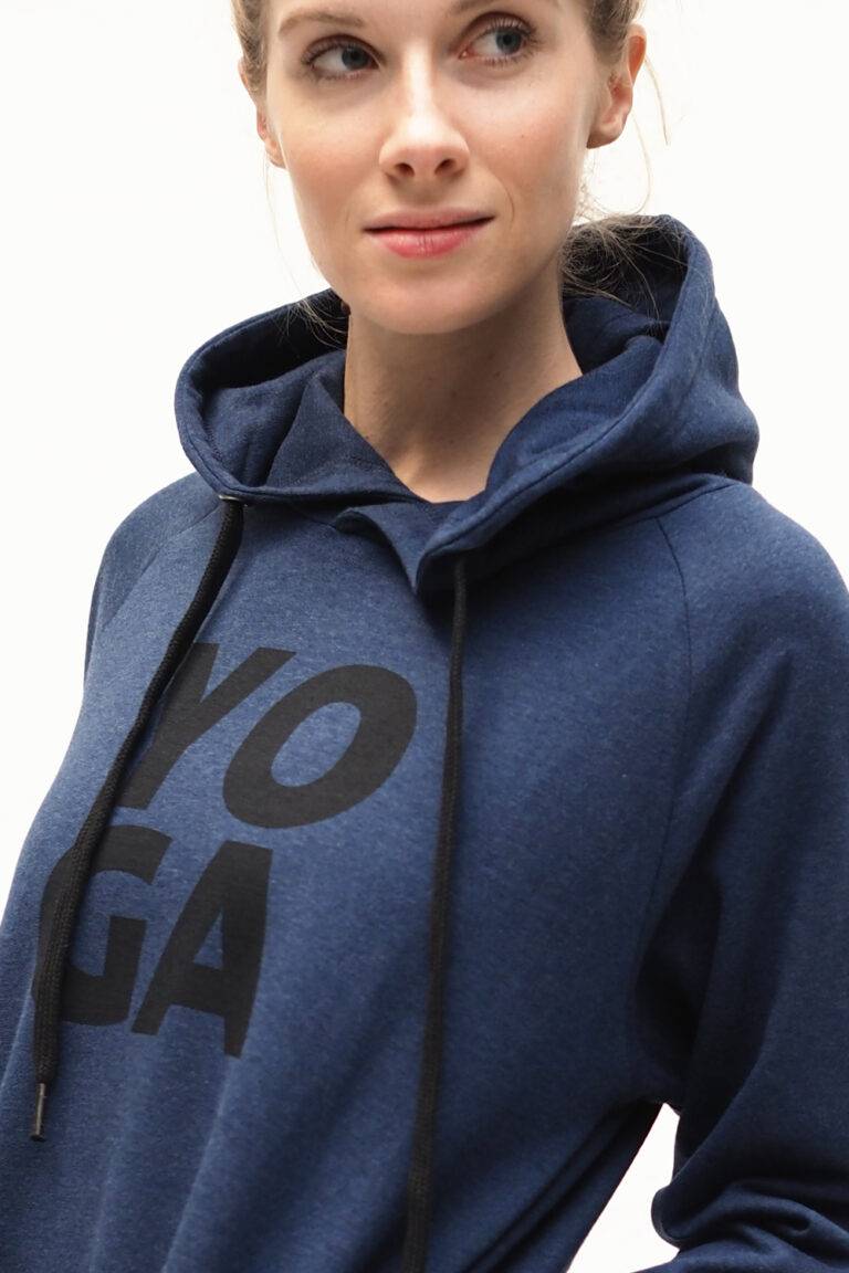 Kismet Yogastyle YOGA Hoodie Rudra – Blue Marl Tägliche Deals