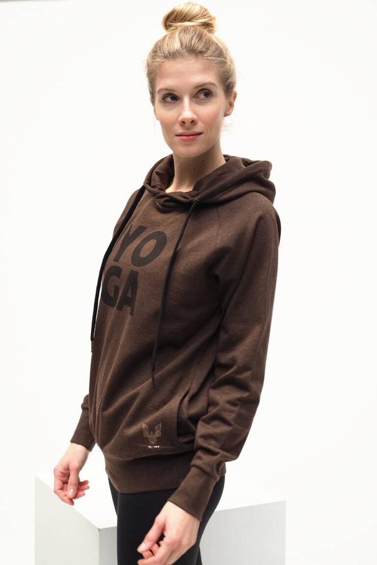 Kismet Yogastyle YOGA Hoodie Rudra – Hazel Marl Sonderangebote