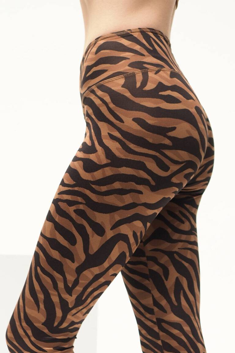 Kismet Yogastyle Yoga Leggings Ganga 7/8 – Camou Brown VIP-Rabatte
