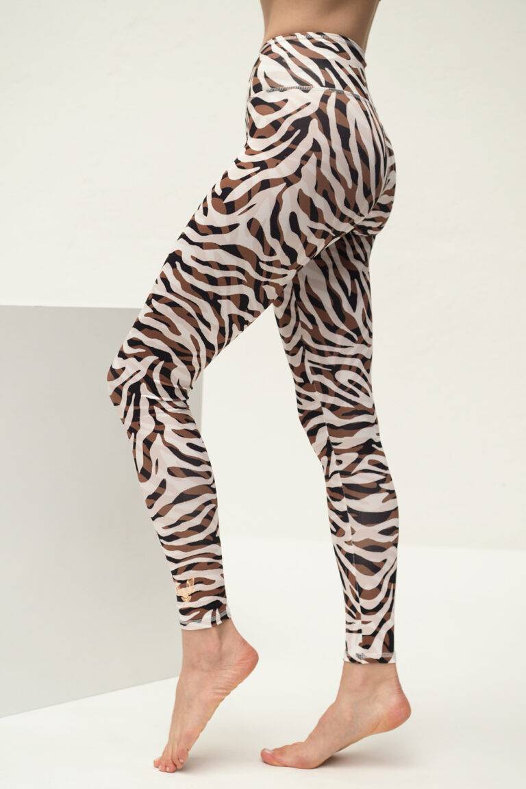 Kismet Yogastyle Yoga Leggings Ganga 7/8 – Camou White Brown
