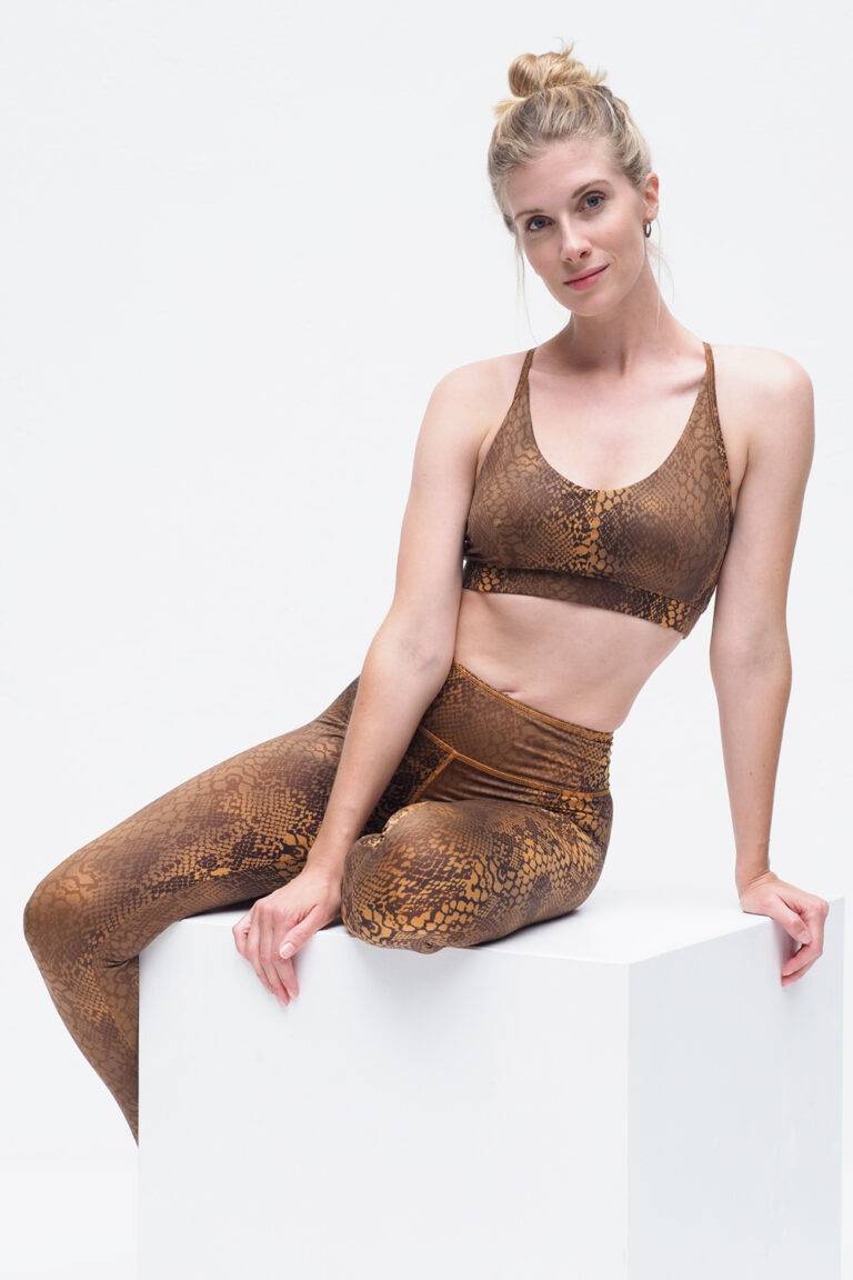 Kismet Yogastyle Yoga Leggings Ganga 7/8 – Desert Snake