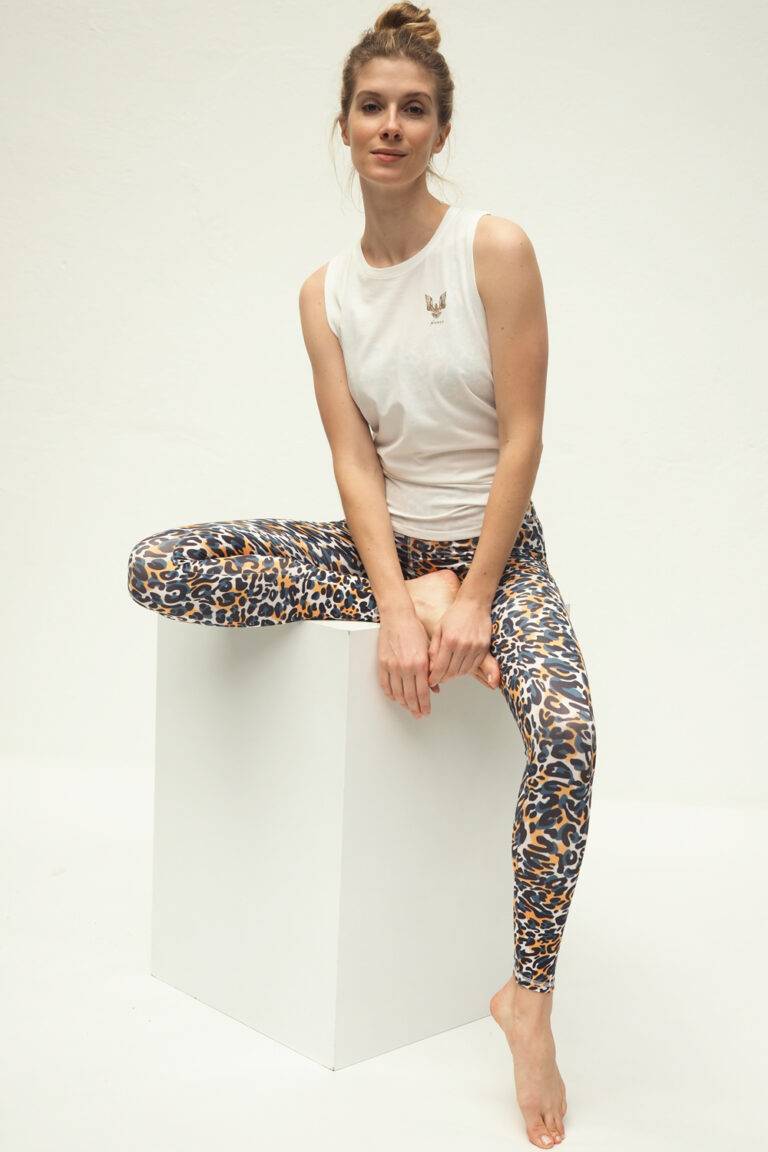 Kismet Yogastyle Yoga Leggings Ganga 7/8 – Goodvibes White Begrenzte Freigabe