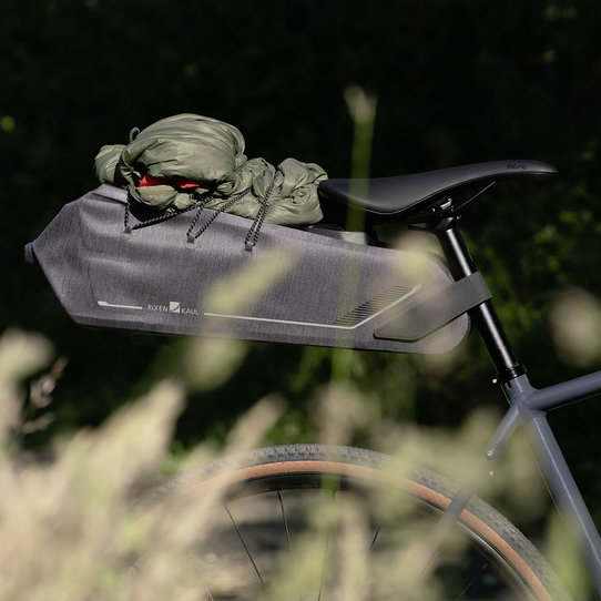 Klickfix großvolumige Bikepacking Tasche – zum Anklicken am Sattel Fabrikverkauf