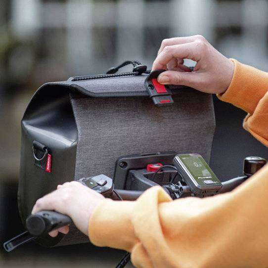 Klickfix Mittelgroße, wasserdichte Lenkertasche Fabrikpreis