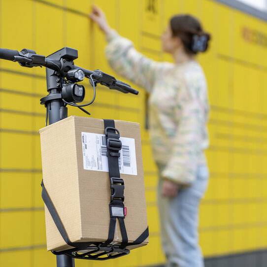 Klickfix abnehmbarer Gepäckträger / Rucksackhalter für Lenkeradapter Vatertagsangebot