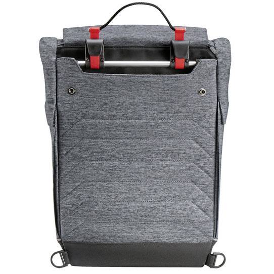 Klickfix Variabler Rucksack und Fahrradtasche für Gepäckträger in einem 2025