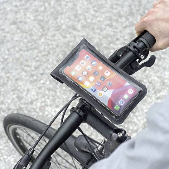 Klickfix wasserdicht verschweißte flache Textiltasche für Smartphones Vierteljährliche Förderung