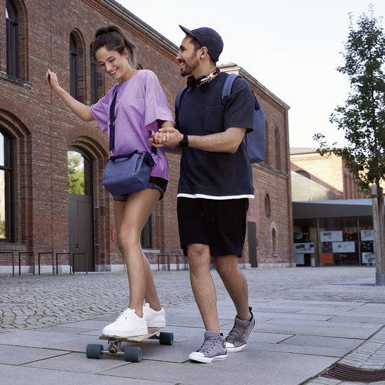 Klickfix Lenkertasche mit extra flacher Adapterplatte Versandkostenfrei