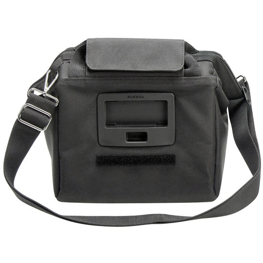 Klickfix Lenkertasche mit extra flacher Adapterplatte Black Friday