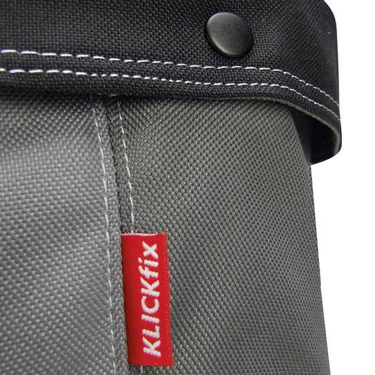 Klickfix leichte Shoppingtasche mit Kordelverschluss für Lenker Adapter Kostenloser Versand
