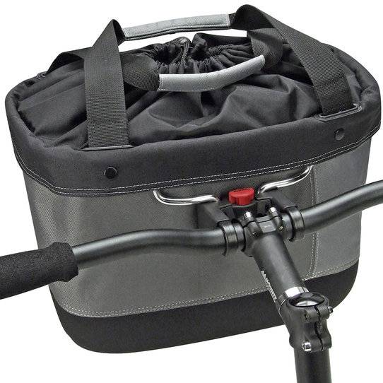 Klickfix leichte Shoppingtasche mit Kordelverschluss für Lenker Adapter Kostenloser Versand